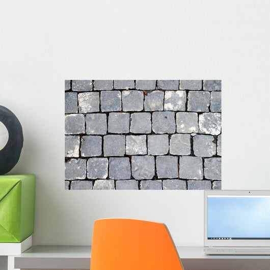 Old Cobblestone Road Abstract Wall Decal