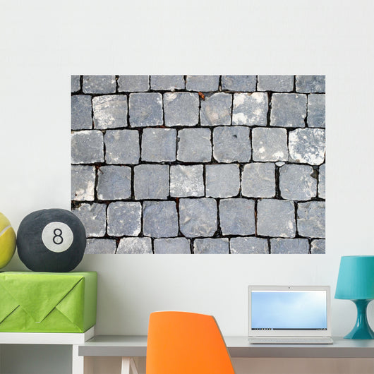 Old Cobblestone Road Abstract Wall Decal