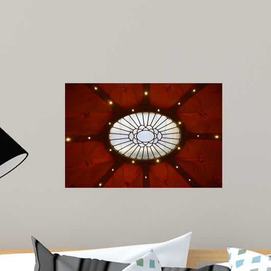 Refined Skylight over Elegant Wall Decal