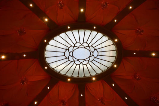 Refined Skylight over Elegant Wall Decal