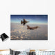 Fighter Breaks with Flares Wall Decal