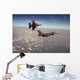 Fighter Breaks with Flares Wall Decal