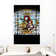 Small Stained Glass Window French Church Wall Decal