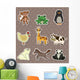 Animal Stickers Wall Decal