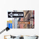 One Way Broadway Street Wall Decal