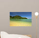 Beach and Mountain Landscape Wall Decal