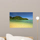 Beach and Mountain Landscape Wall Decal