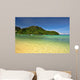 Beach and Mountain Landscape Wall Decal