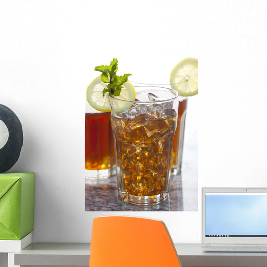 Fresh Ice Tea Wall Decal