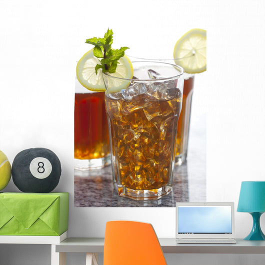 Fresh Ice Tea Wall Decal