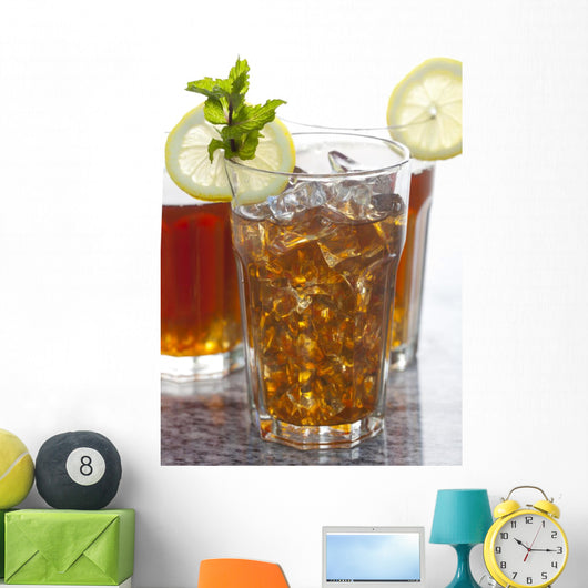 Fresh Ice Tea Wall Decal