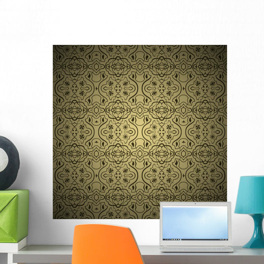 Seamless Arabic Ornament Wall Decal