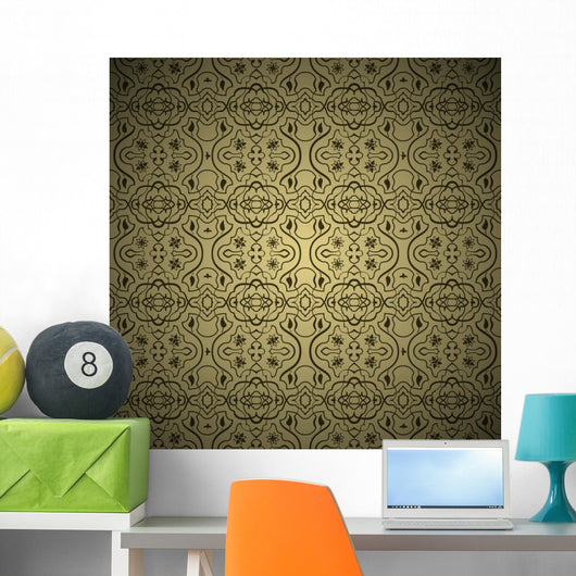 Seamless Arabic Ornament Wall Decal