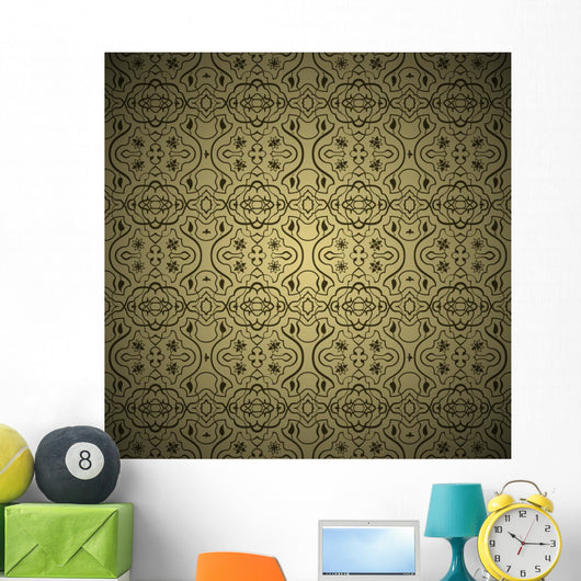 Seamless Arabic Ornament Wall Decal