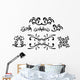 Abstract Illustration Wall Decal