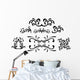 Abstract Illustration Wall Decal