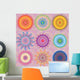 Set 9-colored Mandalas Wall Decal