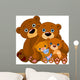 Bear Family Wall Decal