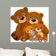 Bear Family Wall Decal