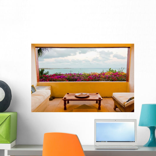 Magnificent Caribbean Oceanview from Wall Decal