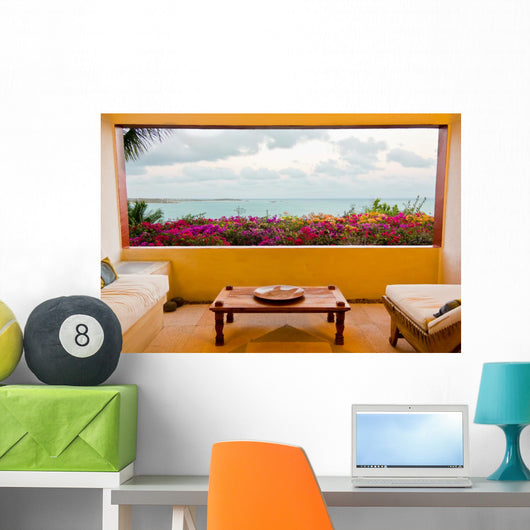 Magnificent Caribbean Oceanview from Wall Decal