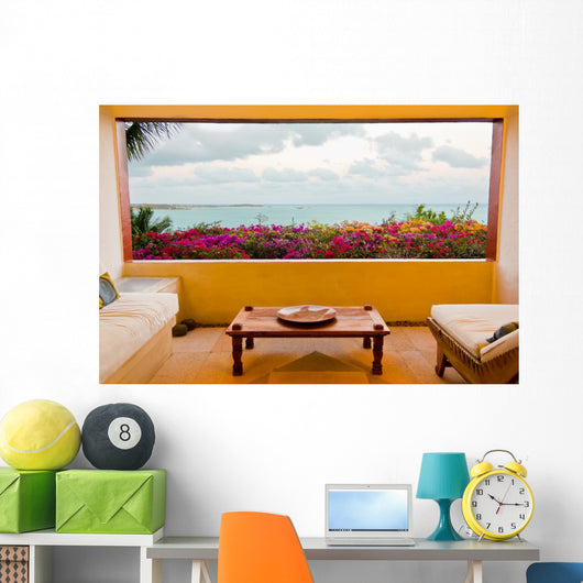 Magnificent Caribbean Oceanview from Wall Decal