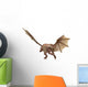 Log Neck Dragon Hunting Wall Decal