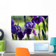 Spring Irises Garden Wall Decal