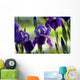 Spring Irises Garden Wall Decal