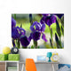 Spring Irises Garden Wall Decal