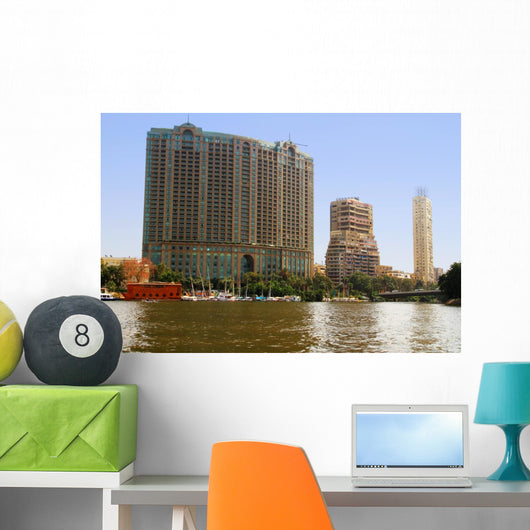 Nile River Scenery Cairo Wall Decal