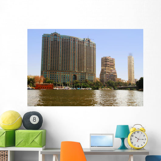 Nile River Scenery Cairo Wall Decal