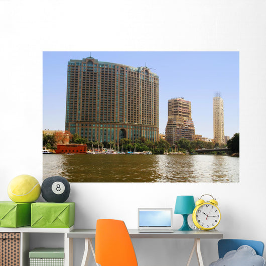 Nile River Scenery Cairo Wall Decal