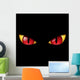 Evil Red Eye Wall Decal