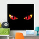 Evil Red Eye Wall Decal