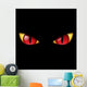 Evil Red Eye Wall Decal