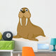 Walrus Cartoon Wall Decal
