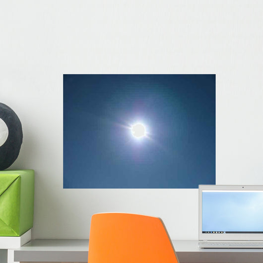 Sun Alone Blue Sky Wall Decal