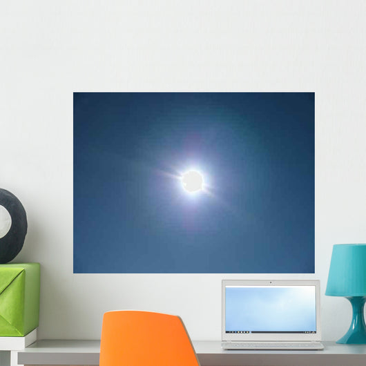 Sun Alone Blue Sky Wall Decal