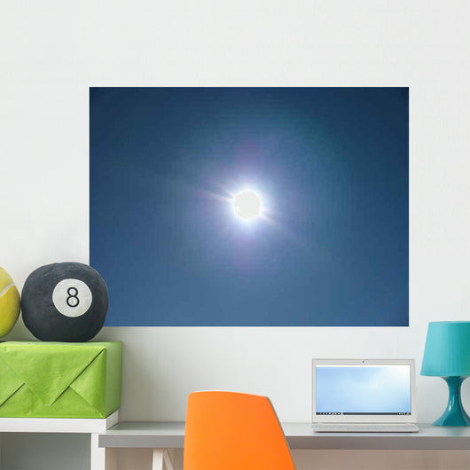 Sun Alone Blue Sky Wall Decal