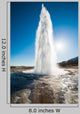 Geyser Eruption Iceland Wall Decal