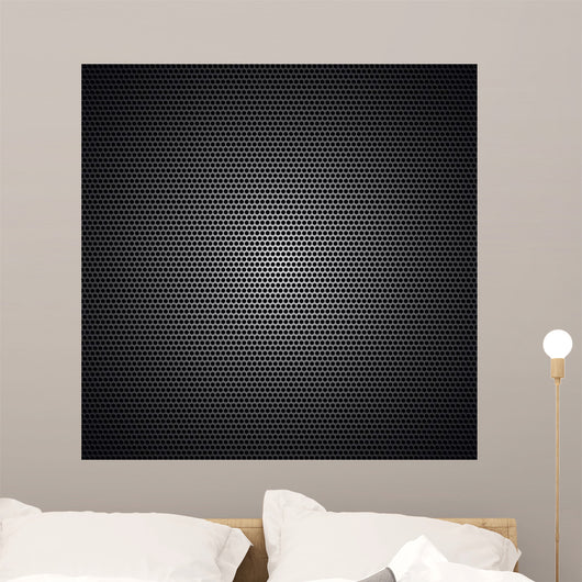 Black Carbon Wall Decal