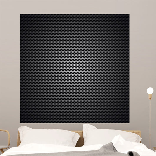 Black Carbon Wall Decal