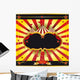 Red and Yellow Circus Wall Decal