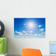 Clouds against Blue Sky Wall Decal