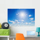 Clouds against Blue Sky Wall Decal