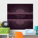 Elegant Vintage Card Wall Decal