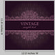 Elegant Vintage Card Wall Decal