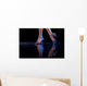Dancing Woman's Feet Wall Decal