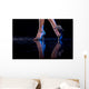 Dancing Woman's Feet Wall Decal